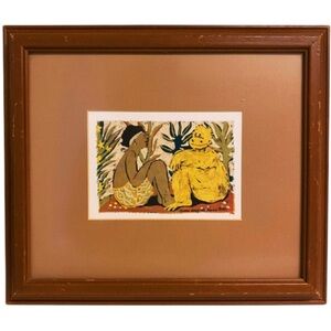 Vintage 1991’ Sandra Grassi Nelipovich (Batik on Silk) Painting